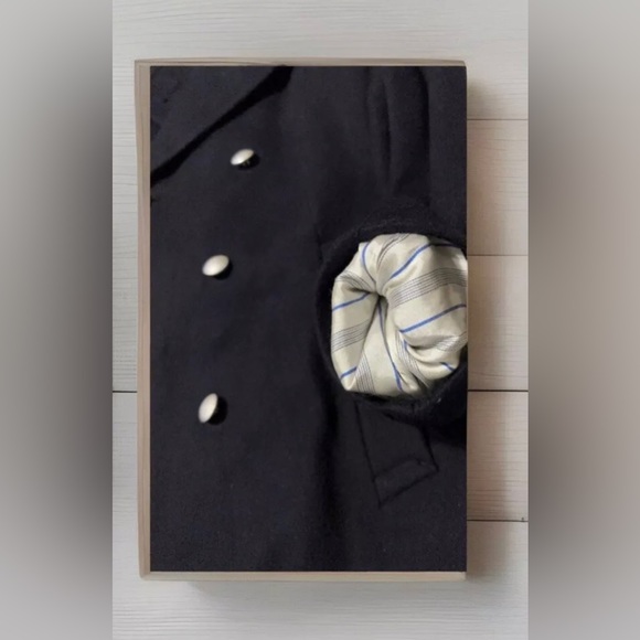 Mens Trench Coat M Mitin Antimite Definitif Paulhan Fils Montpellier French Wool - Picture 8 of 12